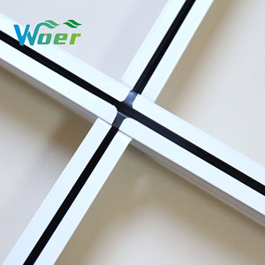 Promotion à Durée Limitée : Grille <span class=keywords><strong>de</strong></span> plafond en acier galvanisé moderne pour hôtel 24/25, installation facile, étanche et résistante à la corrosion - Product Image 1