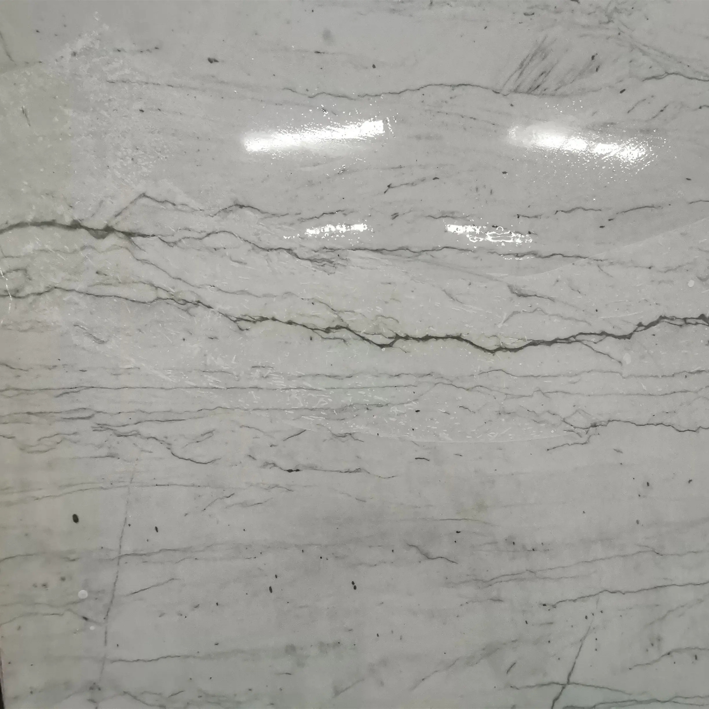 2cm White Macaubas Quartzite granite countertops