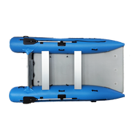 Bateau gonflable à ponton pour une personne, bateau de pêche, bateau à moteur Thunder Cat à grande vitesse de Chine