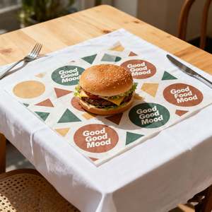 Papel de Cera de Grado Alimenticio, Papel Antigrasa para Hamburguesas con Logotipo Personalizado, Papel para Sándwiches, Papel para Hornear, Papel para Rollos de Pollo - Product Image 1