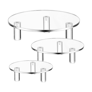 Factory-Customizable Clear Acrylic <b>Display</b> Riser Stand Customizable Clear <b>Display</b> <b>Racks</b> - Product Image 1