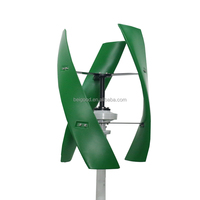 Système d'énergie renouvelable hors réseau/sur réseau 1 kW 12/24/48 V, turbine éolienne verticale, générateur