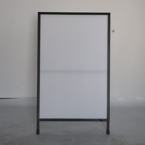 Bán buôn di động khung sắt bảng quảng cáo hai mặt trong nhà ngoài trời vỉa hè hiển thị đứng cho quảng cáo trong nhà - Product Image 3