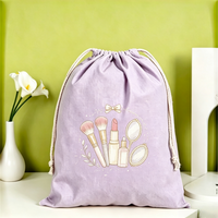 Sac de transport personnalisé en toile à cordon, grand format, motif dessin animé, avec poignée, léger, recyclable, pour l'organisation domestique et les cadeaux d'entreprise