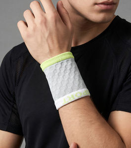 Support de poignet unisexe en coton doux, élastique, respirant et compressif pour l'entraînement, la course, le fitness, le tennis - Protège-poignet tricoté pour le sport - Product Image 5