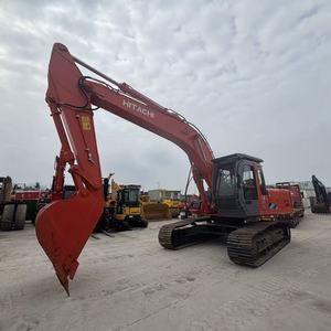 Excavadora de cadenas Hitachi Zaxis 240 usada, modelo 2020, 24 toneladas, color rojo, máquina de excavación hidráulica con válvula Kawasaki y control PLC - Product Image 2