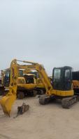 Mini-excavatrice sur chenilles PC40, petite excavatrice de marque japonaise, 4 tonnes, d'occasion, mini-excavatrice PC40