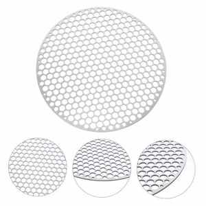 Thép không gỉ đục lỗ tròn BBQ nướng lưới hộ gia đình nướng <span class=keywords><strong>Net</strong></span> Nướng Giá cho lò nướng, than, Lò Nướng Điện, Lò Nướng - Product Image 5