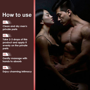 Olio Essenziale per Massaggio Maschile, Cura dell'Uomo, Olio per il Pene, Ritardante per l'Eiaculazione, Olio Titan per l'Ingrandimento, Olio Essenziale Naturale - Product Image 5