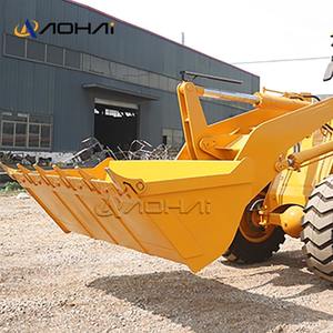 Yeni Mini 4x4 tekerlekli kazıcı ekskavatör yükleyici traktör Huade hidrolik silindir motor ve pompa-fabrika fiyat - Product Image 6