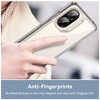 Pour Xiaomi Poco C71 étui transparent, nouvelles tendances 2025 pare-chocs en TPU souple + dos en acrylique dur antichoc couverture de téléphone portable pour Poco C71