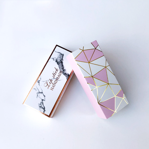 कस्टम लक्जरी लिपस्टिक बॉक्स पैकेजिंग मिनी सिल्वर कार्डबोर्ड पेपर बॉक्स - Product Image 3