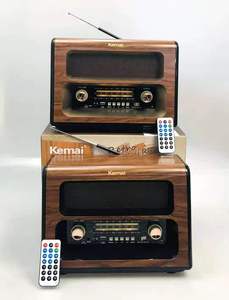 Kemai MD-1910BT AM <strong>FM</strong> SW Retro Portable Desktop Radio with Remote <strong>Control</strong> ,wireless Speaker with USB TF Card Player - Product Image 4