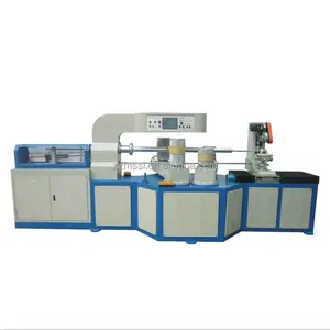 Endüstriyel kağıt tüp için otomatik sayısal kontrol kağıt tüp yapma makinesi