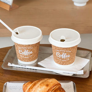 Vasos de Papel Reciclado Biodegradables, Personalizados con Impresión, de Pared Simple/Doble, Aptos <span class=keywords><strong>para</strong></span> Alimentos, con Colores y Logotipo Personalizados <span class=keywords><strong>para</strong></span> Café <span class=keywords><strong>para</strong></span> <span class=keywords><strong>Llevar</strong></span> - Product Image 3