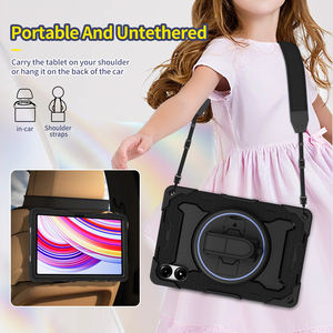 Funda portátil para <span class=keywords><strong>Redmi</strong></span> <span class=keywords><strong>Pad</strong></span> Pro Posición precisa PC Protección combinada de silicona <span class=keywords><strong>Precio</strong></span> al por mayor Cubierta desmontable - Product Image 6