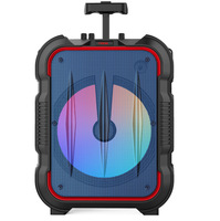 Altavoz Bluetooth inalámbrico portátil, profesional, con luz LED, barato