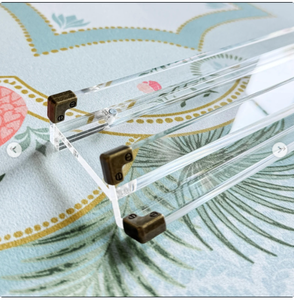 Juego de Mahjong Americano <span class=keywords><strong>Caki</strong></span> Law Rence, Fichas de Mahjong Acrílicas, Diseño Personalizado con Tema de Flores, Regalo Familiar de Alta Calidad - Product Image 6