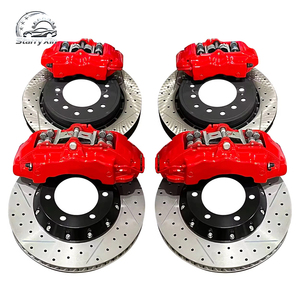 Kit d'étriers <span class=keywords><strong>de</strong></span> <span class=keywords><strong>frein</strong></span> à 6 pistons avec disques en 2 parties pour Audi A4/A5 B9/B10 S4/S5 A6/A7 C8 S6/S7 - Product Image 2
