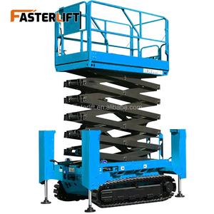 Plataforma Elevadora Móvil de Tijera sobre Orugas FasterLift FL Professional de 8m-16m, 130kg, Eléctrica, de Acero Aleado, Plataforma de Trabajo Aérea Estable - Product Image 4