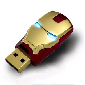 Bán buôn Avengers USB Flash Drive 1GB 2GB 4GB 8GB 16GB 32GB 64GB sắt người đàn ông USB Bút Ổ Đội Trưởng Mỹ kim loại USB 3.0 Bộ nhớ - Product Image 4