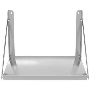 Estante Plegable de Acero Inoxidable para Cocina de Hotel o Restaurante, Estilo Tablero, Montado en la Pared - Product Image 2