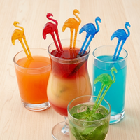 Agitateurs à Boissons en Plastique Premium – Meilleure Vente, Durables, Transparents, Légers et Renforcés pour Barbecue, Fêtes et Activités en Extérieur