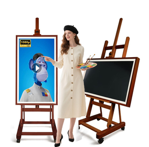 Marco Digital de Fotos con Pantalla Táctil NFT de 21.5/24/27 Pulgadas, Antireflejo, 1080P HD, Android, WiFi, Reloj Inteligente, AVI, para Museo, <span class=keywords><strong>Restaurante</strong></span> - Product Image 1