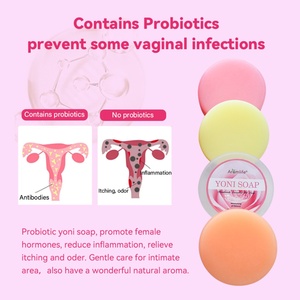 Savon Yoni biologique naturel pur Chinaherbs, nettoyage du vagin et éclaircissement de la peau, savon pour les parties intimes féminines - Product Image 6