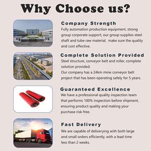 Высококачественный ленточный конвейер, параллельный роликовый конвейер, 10-дюймовый синий супер ролик для цемента - Product Image 5