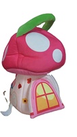 Nouvelle conception 2026, jouet en peluche Montessori sensoriel en forme de champignon et d'animaux en peluche pour les tout-petits, cadeau pour les filles de 1 an