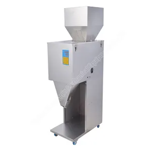 coffee weighing bag screw semi automatic granule filling machine