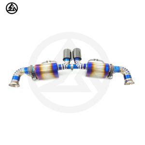 Silenciador Axleback de titanio CSZ para Porsche 911 991,1 991,2 <span class=keywords><strong>GT3</strong></span>/<span class=keywords><strong>GT3</strong></span> <span class=keywords><strong>RS</strong></span> 4.0L, piezas de rendimiento automático de escape - Product Image 2