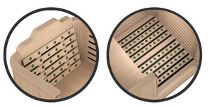 <span class=keywords><strong>Sauna</strong></span> infrarouge demi-corps Pruche 1 personne Mini demi-<span class=keywords><strong>sauna</strong></span> infrarouge Bain de vapeur sec <span class=keywords><strong>Sauna</strong></span> - Product Image 6