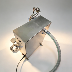 Machine de remplissage de pâte à pompe à engrenages LT-Y1-50/G2-50, remplissage par poids de 20g à 50kg, alimentation par aspiration directe, équipement en acier inoxydable - Product Image 4