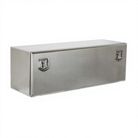 Boîte à outils sous châssis en aluminium sur mesure modèle Europe KMB FZ-TB1-04, étanche, thermolaquée, légère et durable, 1000x500x500mm