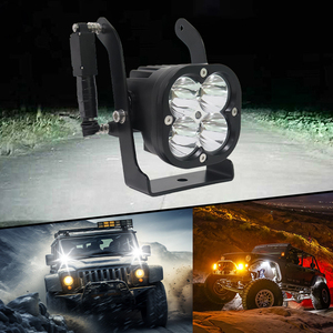 New 3.5 inch vỏ 40 Wát lên xuống độ LED Lái Xe Sương Mù Ánh sáng trắng vàng tại chỗ lái xe ánh sáng cho xe ô tô SUV offroad ATV UTV - Product Image 6