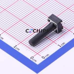 UK-B0228-G17-250 Tactile Switch SMD-4P,6x6mm Switch Single Pole Single Throw Round Button 2.5N Vertical Mount - Product Image 1