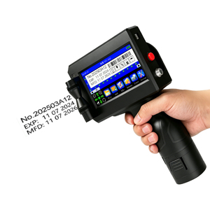 Imprimante jet d'encre haute vitesse, faible MOQ, séchage rapide, portable, pour l'impression de lots et dates d'expiration sur bouteilles en verre - Product Image 3
