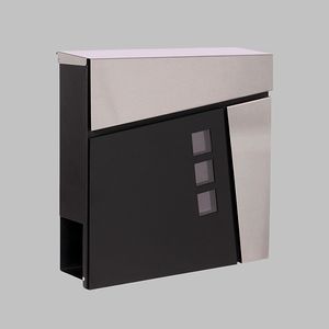 Buzón de Pared de Acero Inoxidable de Alta Calidad, Buzón de Paquetería, Buzón de Correos de Metal para Exteriores - Product Image 6