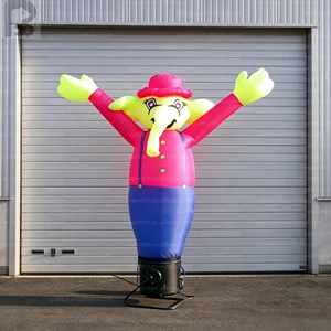 Promotion : Modèle gonflable géant publicitaire personnalisé avec logo, éléphant agitant les ailes, Sky Dancer, mascotte pour <span class=keywords><strong>club</strong></span> - Product Image 6