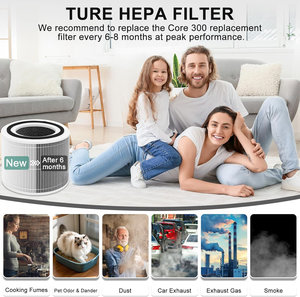 Core 300 Ersatzfilter für Levoit Core 300 <span class=keywords><strong>Core300S</strong></span> Luftreiniger 3-in-1 HEPA Aktivkohlefilter - Product Image 6