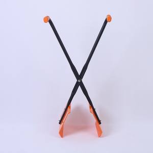 Râteau à feuilles avec manche long pour les feuilles de pelouse et les déchets de jardin Râteau à feuilles Cueilleur supérieur - Product Image 4