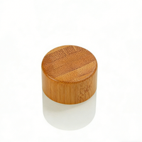 Bouchon en bois de bambou 40033 400/33 400/28 40028 GPI à visser pour bouteilles d'eau, de gin, de vodka, de tequila et de spiritueux
