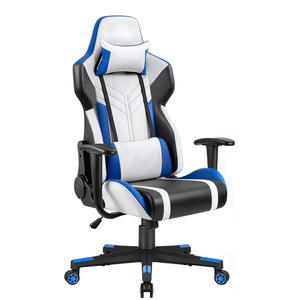Gaming Chair Office Chair Ergonomic Leather Reclining Adjustable Height <b>Desk</b> Chair For Home <b>Work</b> Gaming - Product Image 3