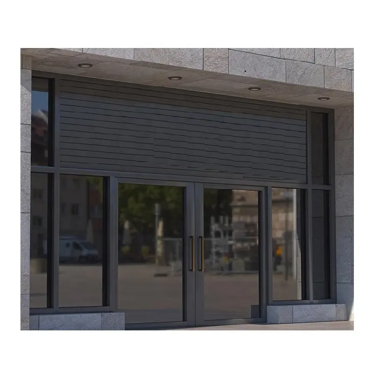 Aluminum energy rating star louver glass joint combed customized any style window