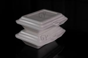 Caja de comida Contenedores de almuerzo Cajas de almuerzo Caja de rejilla plana Caja de tres compartimentos Caja rectangular Caja de desayuno Caja de comida rápida - Product Image 3