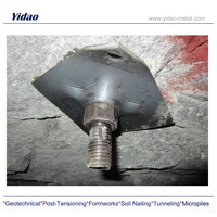 G75 Grade Helicoidal Thread Bar Rock Bolt - Mining & Tunneling Anchor Rod | ISO 9001
