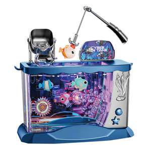Jeu <span class=keywords><strong>de</strong></span> pêche électrique en plastique avec circulation d'eau pour enfants, aquarium <span class=keywords><strong>de</strong></span> simulation avec lumière et musique, ensemble <span class=keywords><strong>de</strong></span> jeu éducatif avec canne à pêche - Product Image 2