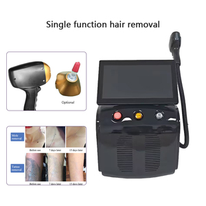 Appareil d'épilation laser diode portable 808 nm, 3 longueurs d'onde (755 nm, 808 nm, 1064 nm), pour usage domestique et en salon de beauté, prise US/UK, certifié CE - Product Image 2